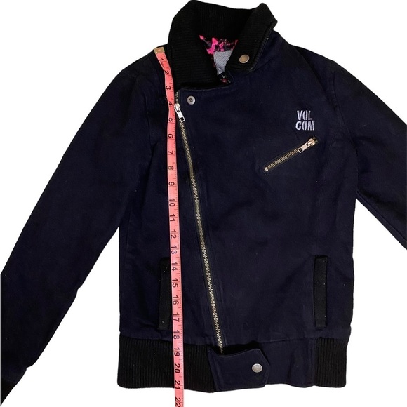 Volcom Long Sleeve Jacket with Full Zipper Size xs - Picture 4 of 6